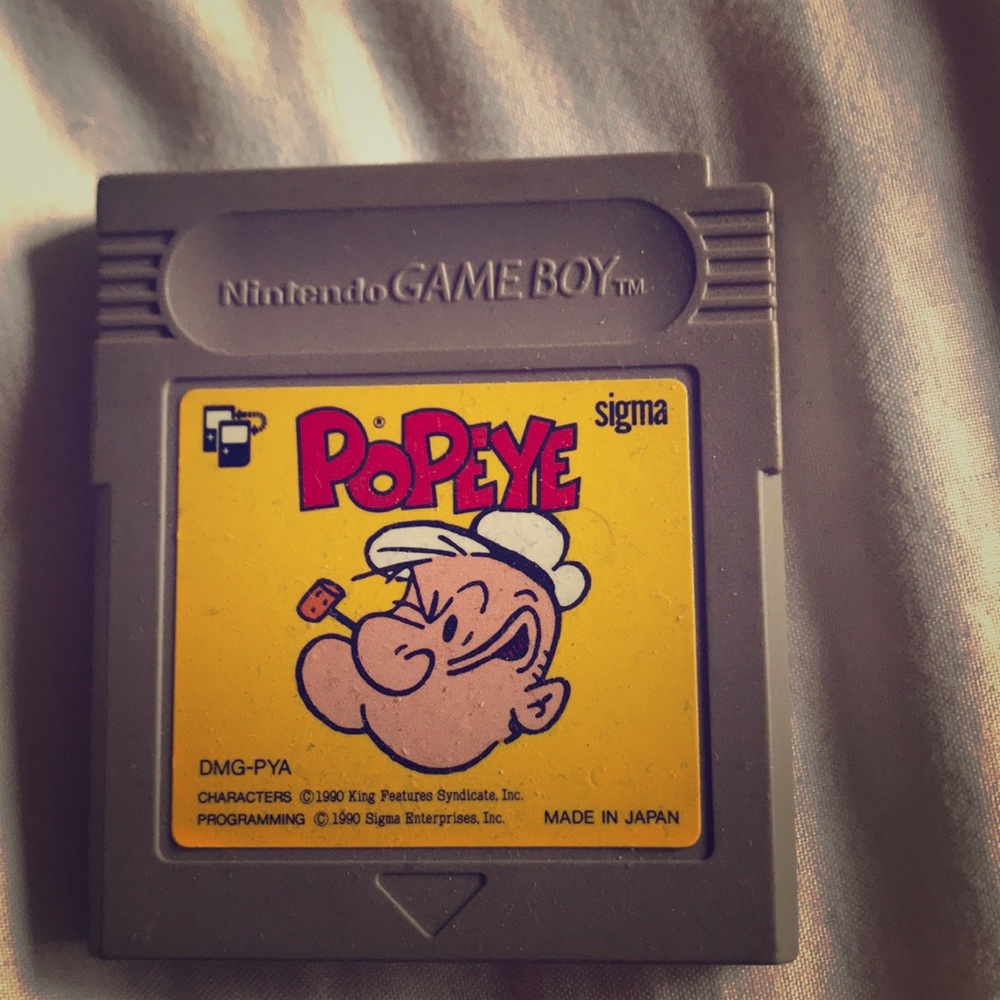 Popeye Game Boy